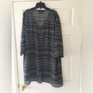 Sz 24 sheer duster